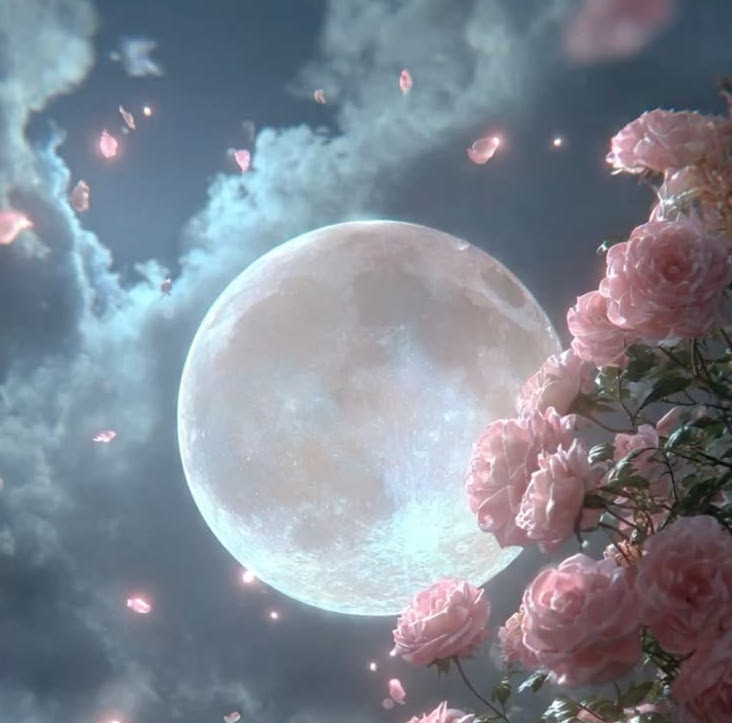 Luna Llena de las Flores 2026 |significado espiritual, ritual y cómo manifestar con la luna del 1 de mayo