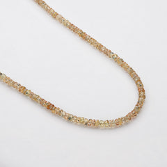 Collar de piedra preciosa Zafiro Padparadscha de Bendita Eva