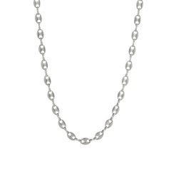 Collar Calabrote 5 mm plata de ley