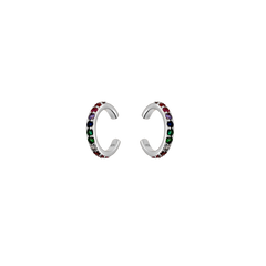 Rainbow ear cuff 
